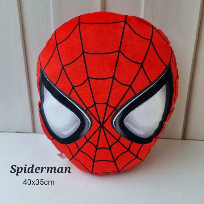 BANTAL KEPALA SPIDER MAN MERAH