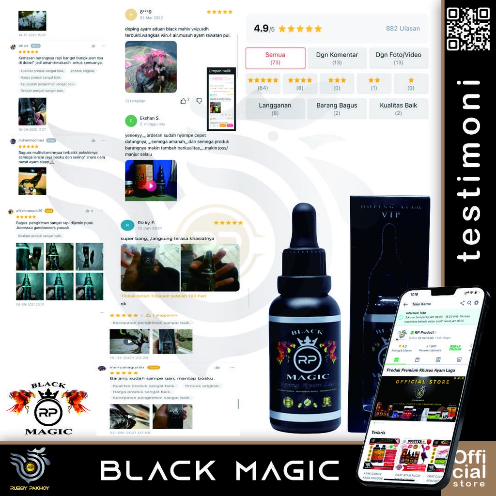 DOPING AYAM ADUAN SUPER BLACK MAGIC RP VVIP AYAM AGRESIF KEKUATAN MENINGKAT DRASTIS