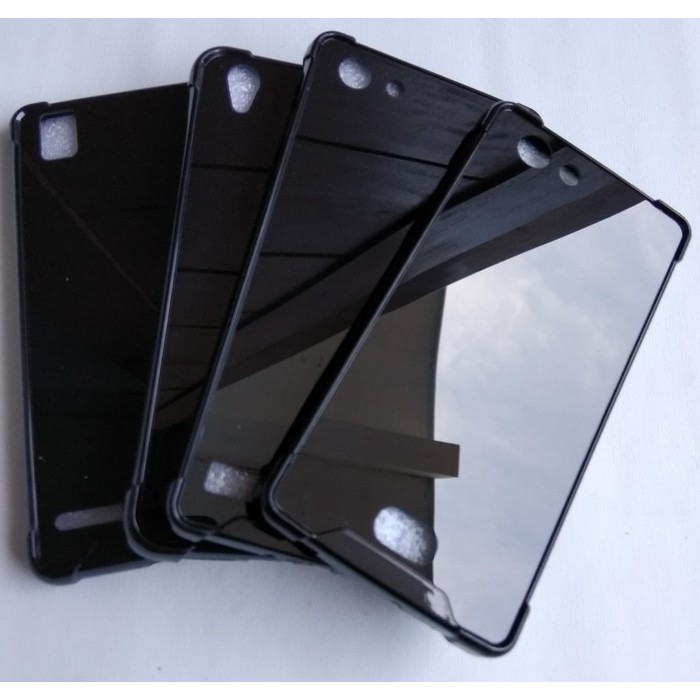 Case Anti Crack Black Oppo A3s A7 A5s F7 F9 F11 Pro Bahan Acrylic Hitam Shopee Indonesia