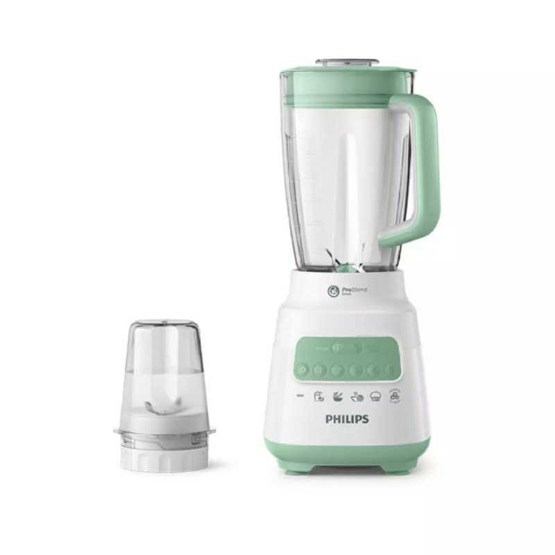 PHILIPS BLENDER HR2221 / HR 2221 - 2Lt Plastic Jar Garansi Resmi 2 tahun