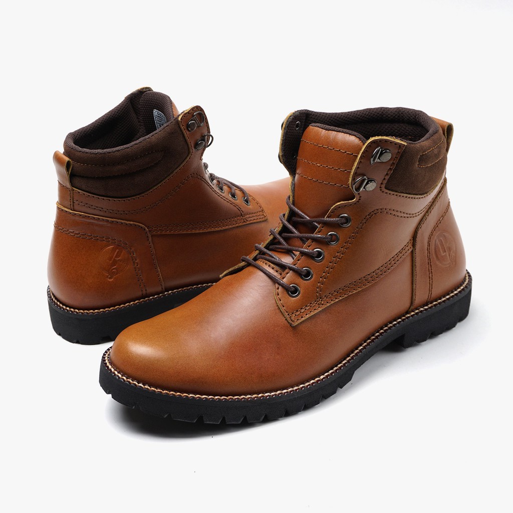 PENTATONIC LIGHT |FORIND x Reyl| Sepatu Kulit Asli Safety Boot Vintage Klasik Besi Original Footwear