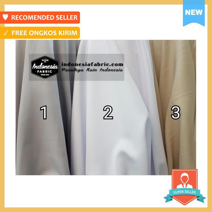 KAIN KOKO KAIN GAMIS KAIN JUBAH KAIN NIAGARA POLOS METERAN