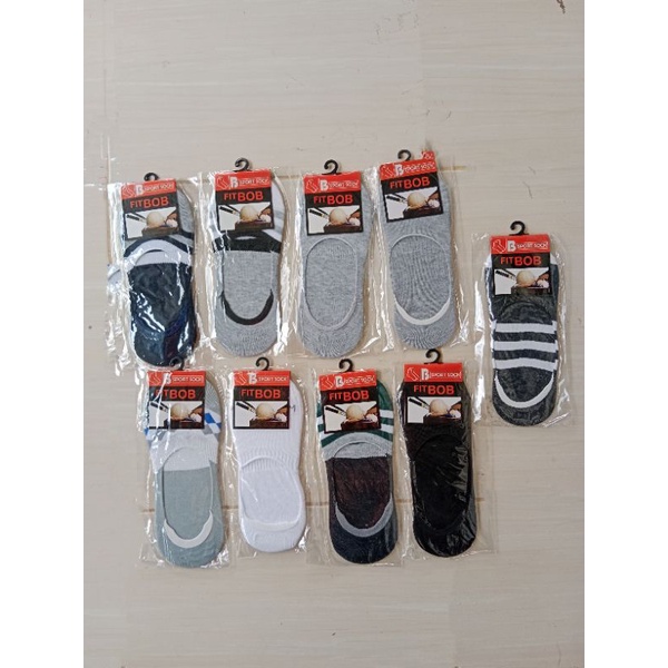 Kaos kaki pendek FIT BOB / Kaos kaki hidden