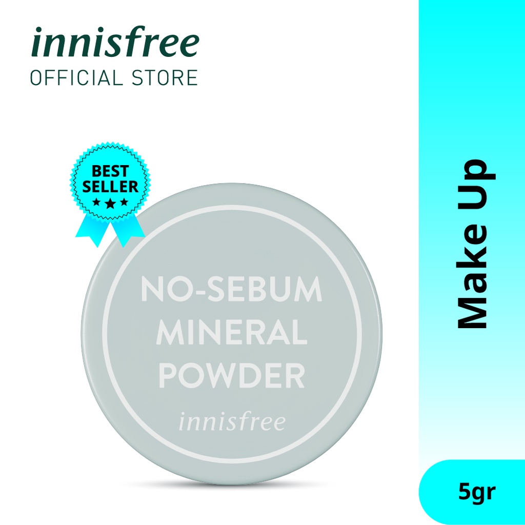 [innisfree] BARU No Sebum Mineral Powder 5g