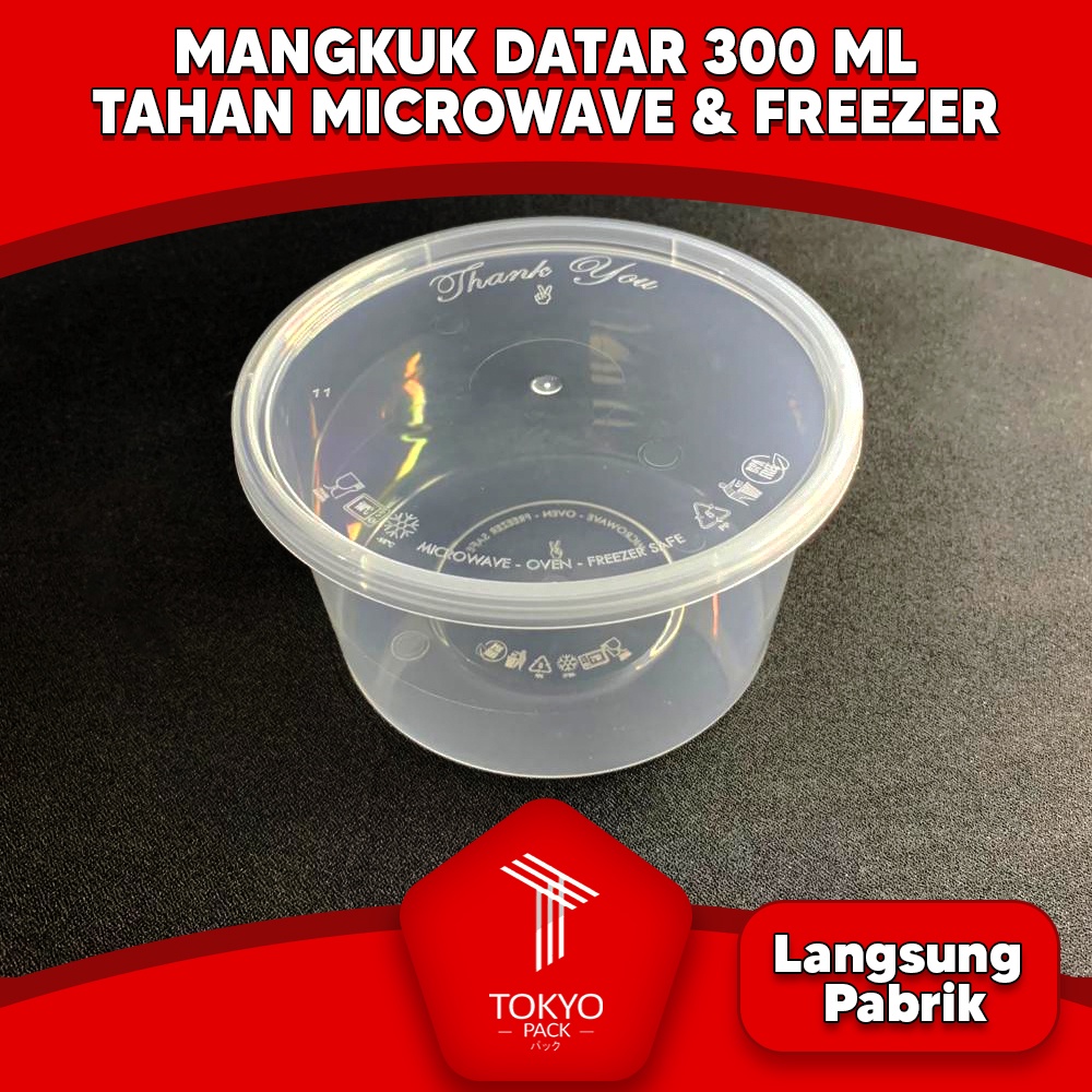 THINWALL MANGKOK DATAR 300ML - MANGKUK DATAR 300 ML MURAH