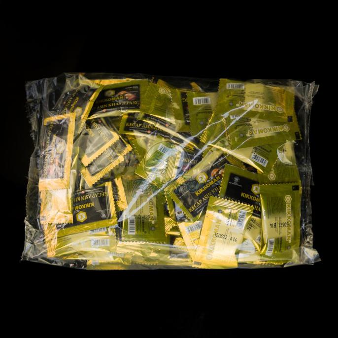 

KIKKOMAN SOY SAUCE SHOYU SACHET 5ML - KECAP ASIN KHAS JEPANG 100PCS