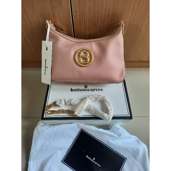 preloved buttonscarves bag luana nylon guava