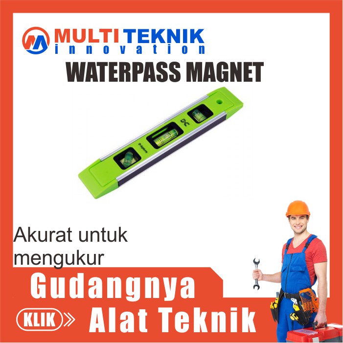 

Waterpass Waterpas Magnet Alumunium Alat Ukur Pengukur D-Xplore MT408