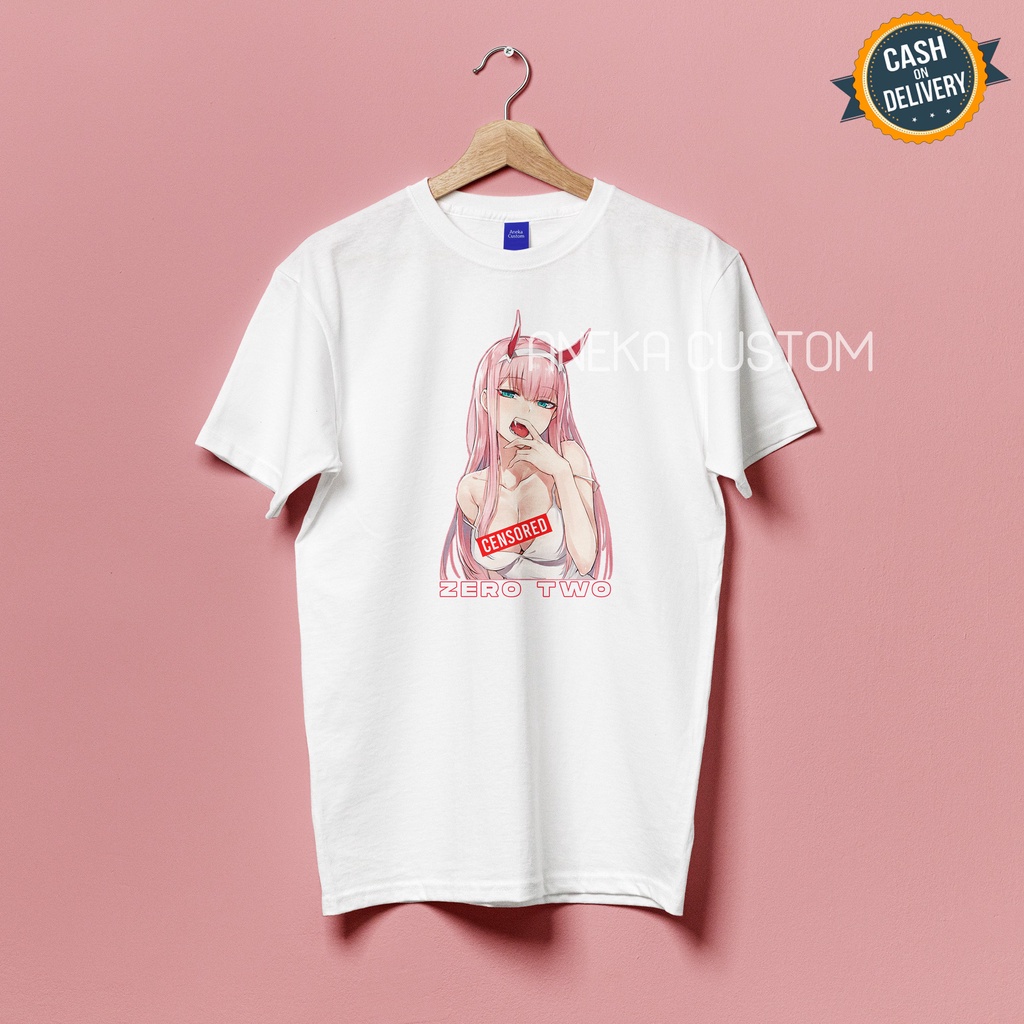 KAOS ANIME DARLING IN THE FRANXX ZERO TWO / KAOS ANIME WAIFU / KAOS DISTRO ANIME