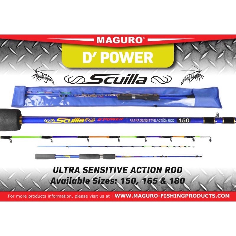 JORAN UDANG MAGURO D’POWER SCUILLA 150 165 185