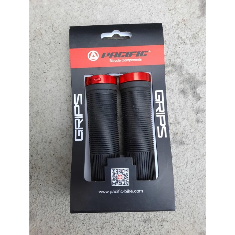 TERMURAH!!! Handgrip Sepeda Ring Lock / PACIFIC / Realpict