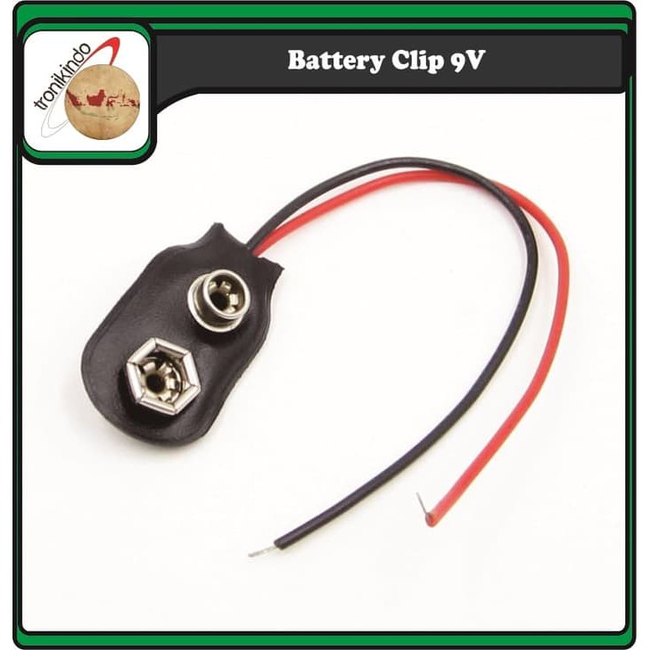 Langsung Order Battery Clip Baterai Klip 9v Baterai Kotak 9v Arduino terbaik