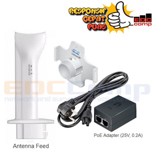 Ubiquiti LiteBeam Radio Wireless tanpa Dish Antena