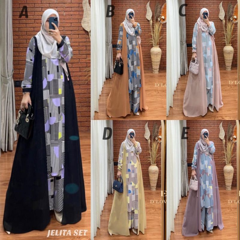 Setelan kece JELITA BY D LOVERA