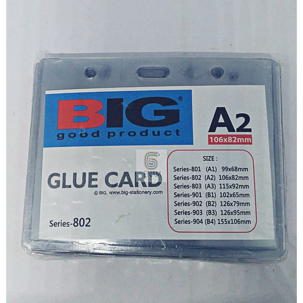 

1 Pcs ID CARD BIG GLUE CARD A2