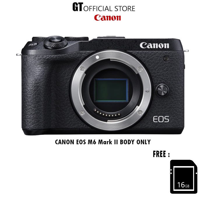 Canon Eos M6 Mark II Body Only