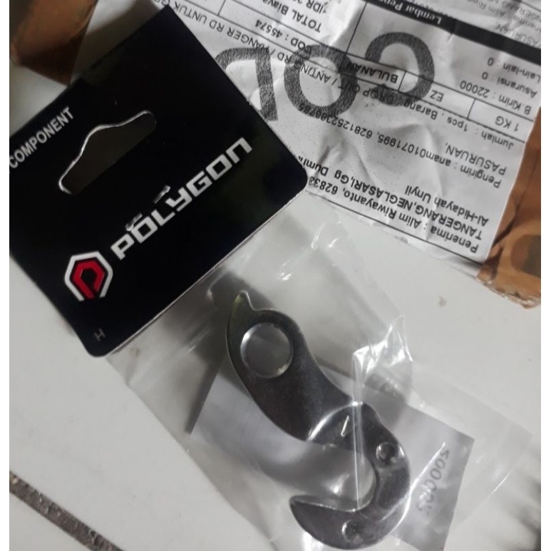 DROP OUT / ANTING RD / HANGER RD UNTUK GEAR SEPEDA POLYGON XTRADA,