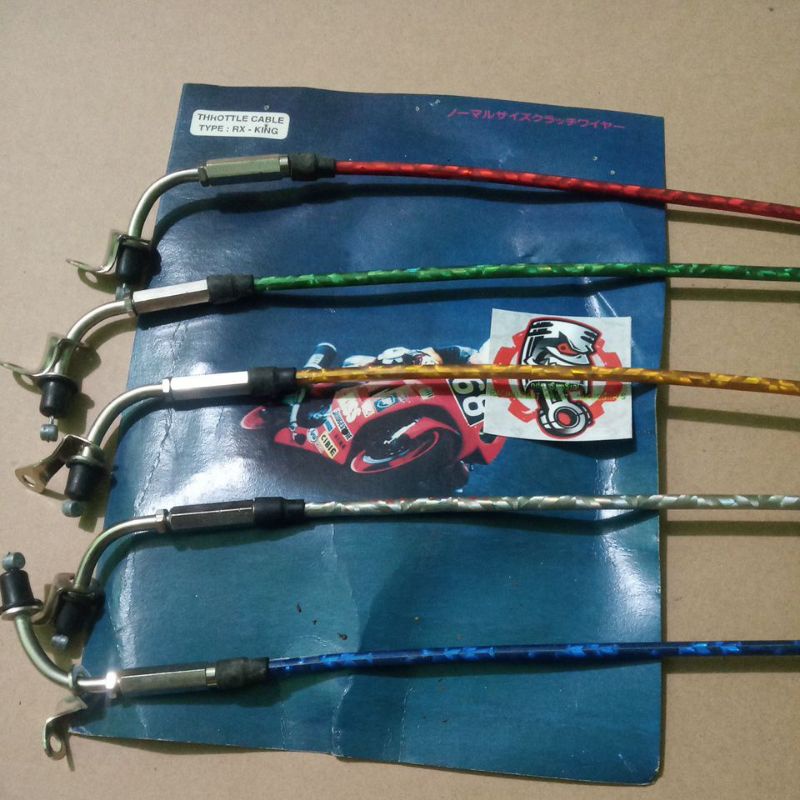 kabel gas rxking daytona japan (TAMPIL BEDA)