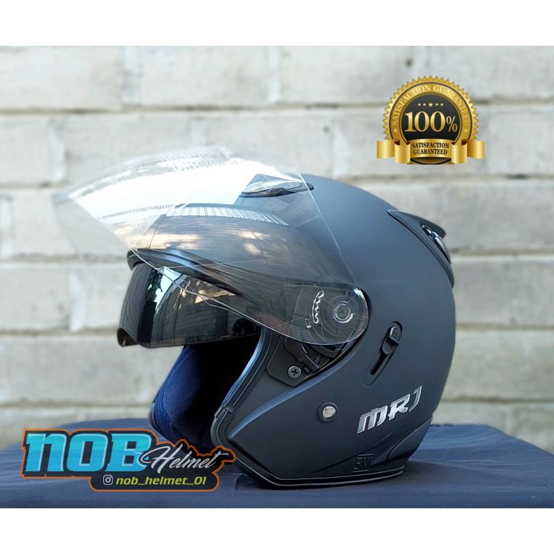 Neo Helm Dewasa Centro Double Visor Merk MRJ Original