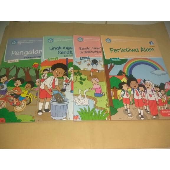 

❤BISA COD❤ Paket Tematik SD Kelas 1 Semester 2 Tema 5,6,7,8 (4buku) Revisi 2017