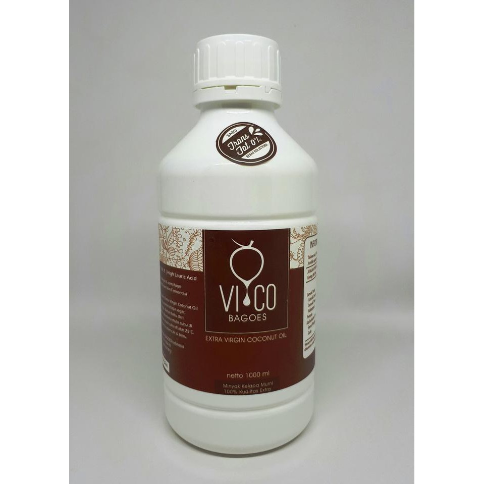 

Vico Bagoes VCO Virgin Coconut Oil, Minyak Kelapa 1 Liter