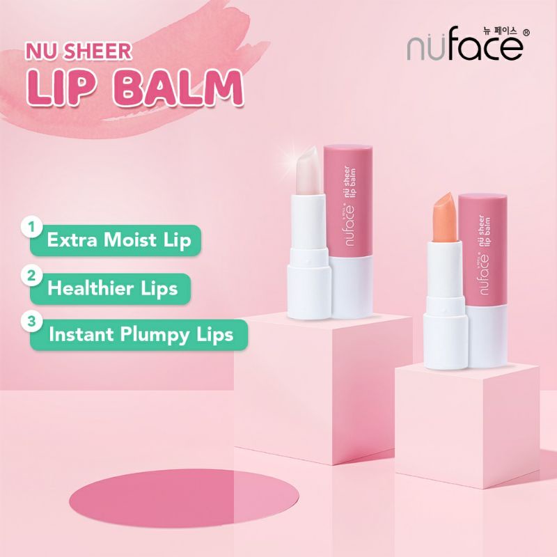 Nu Face Lip Balm / Nu Sheer Lip Balm