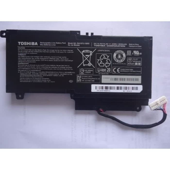 Baterai Original Toshiba Satellite L40-A L55 L55t Series PA 5107 Tanam