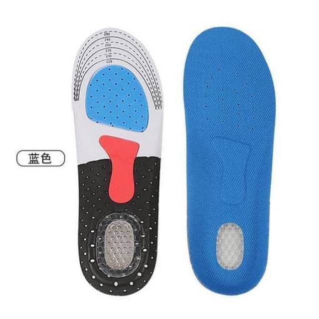 Alas kaki sepatu insole dalam shock absorb gel  orthotic