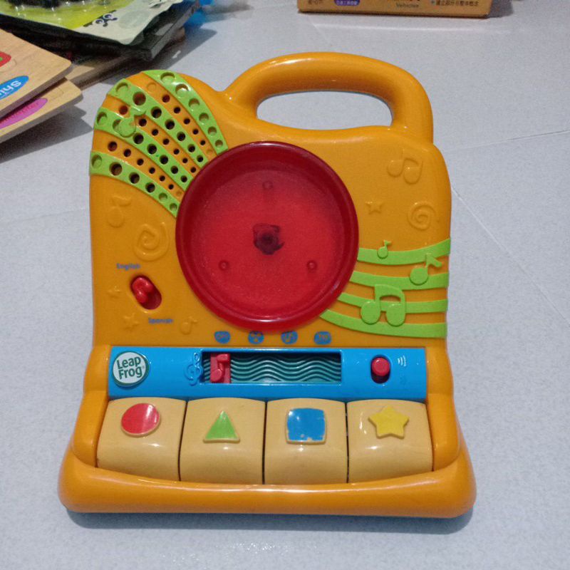 Preloved leap frog piano orange