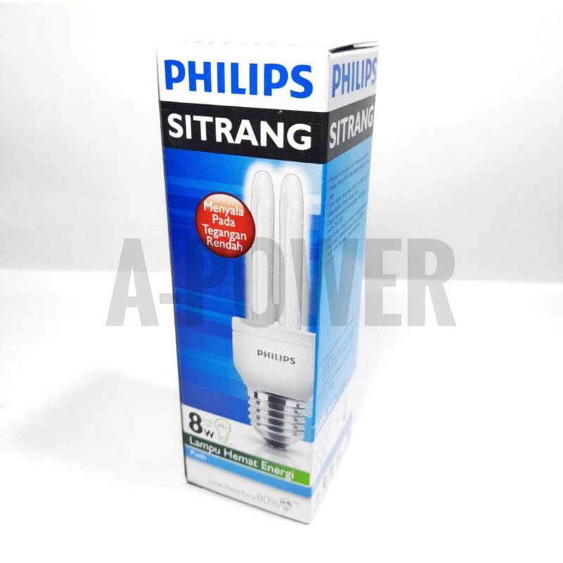 Philips - Lampu Sitrang 8W (Putih)