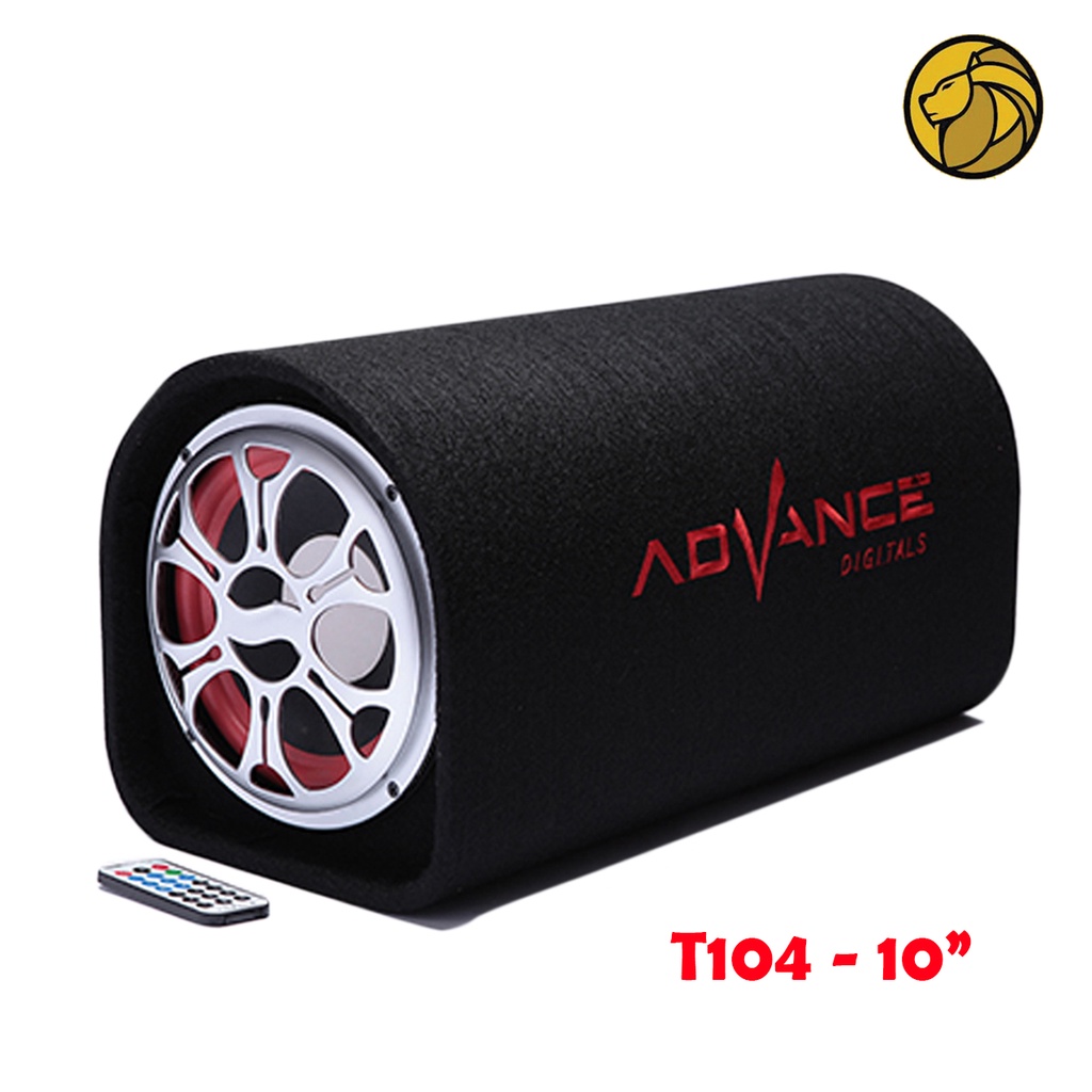 Advance 12 Inch Bluetooth Speaker T105BT PRO + MIC WIRELESS - T104 10 Inch Model Tabung Subwoofer