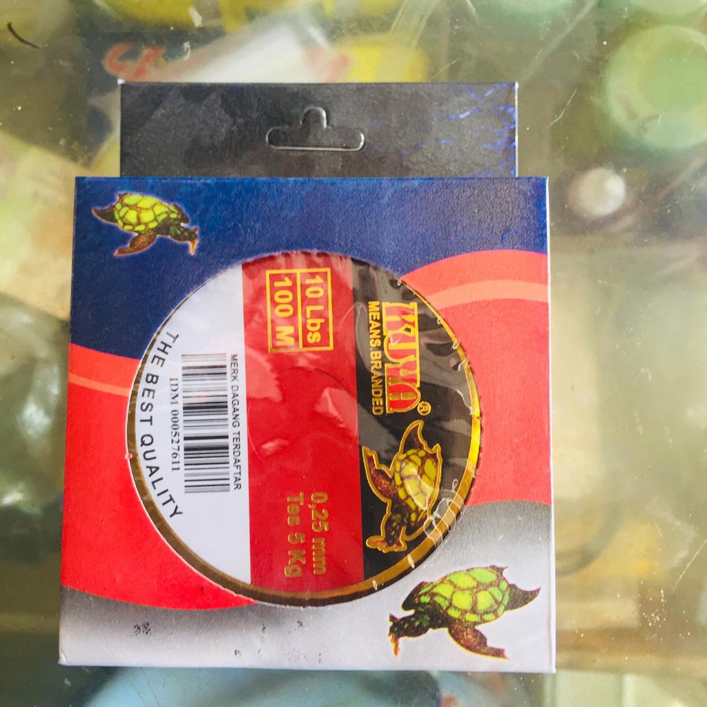 Benang / Kenur / Senar Pancing Kuya 0,25 Mm 100 Meter 10 Lbs