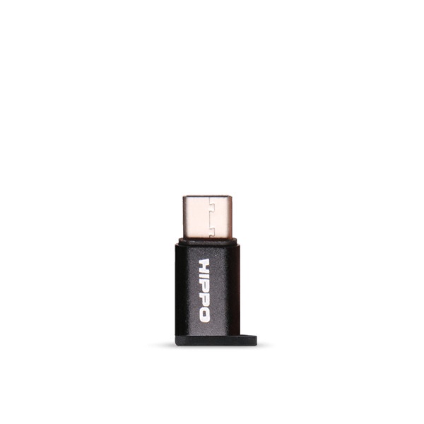 Hippo Adapter Converter OTG MICRO USB FEMALE TO TYPE C MALE Zinc Alloy Adaptor Tipe C Original Ori