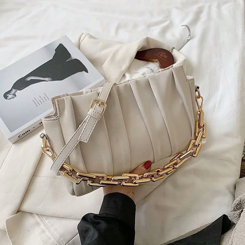 JT3446 Tas Selempang Chain Modis Wanita Cantik Import