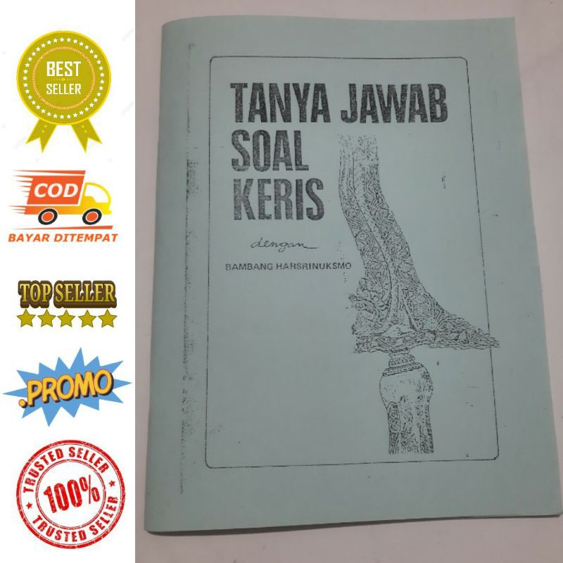 buku tanya jawab soal keris dengan bambang harsrinuksmo