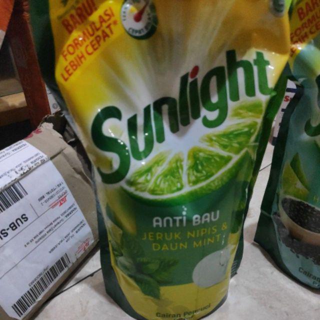 Sunlight Jeruk Nipis,daun Mint Dan Habbatusauda 755ml