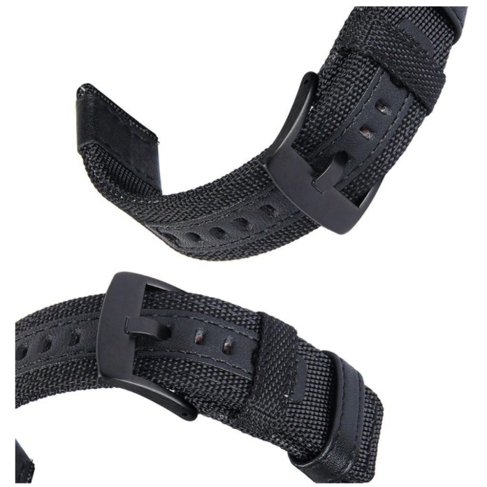 Tali Jam Watch Strap Garmin Legacy Saga Darth Vader / Hero First Avenger 45mm - Woven Nylon Kanvas