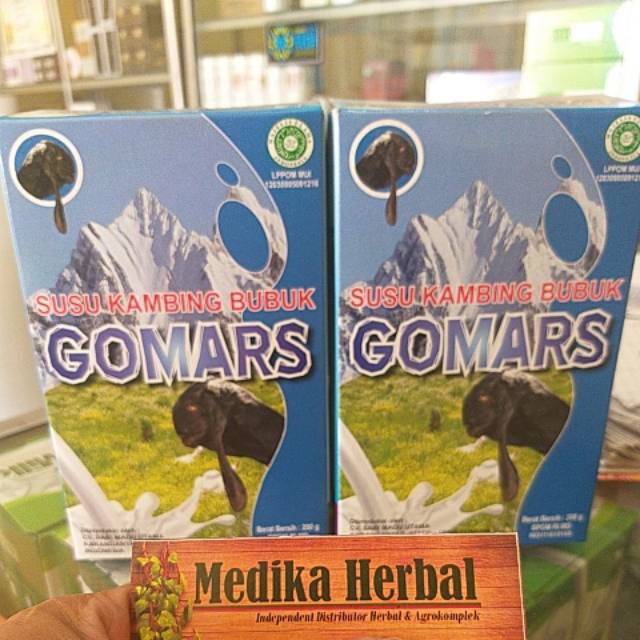 

Susu Kambing Bubuk Ettawa Gomars Original GARANSI / Toko Herbal Lampung