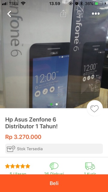 Harga Asus Zenfone 6 Bekas 2019 - Trenton