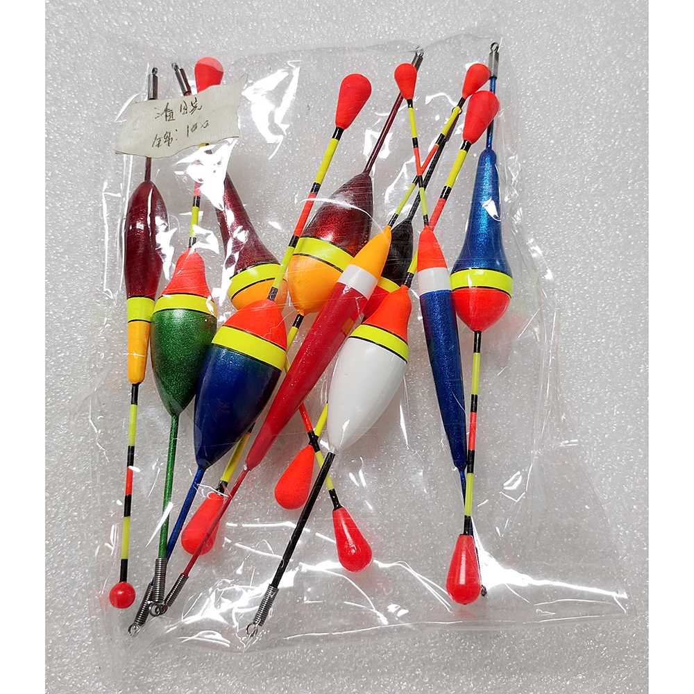 GIJ - QingFeng Fishing Kumbul Umpan Pancing Fishing Floats Bait 10PCS