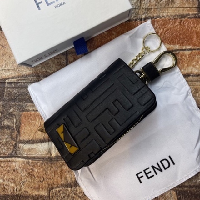 Dompet Gantungan Kunci Fendi STNK Mobil/Motor Import