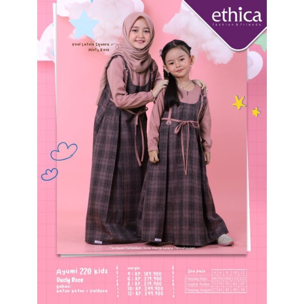 Ethica Ayumi 220 Kids gamis anak