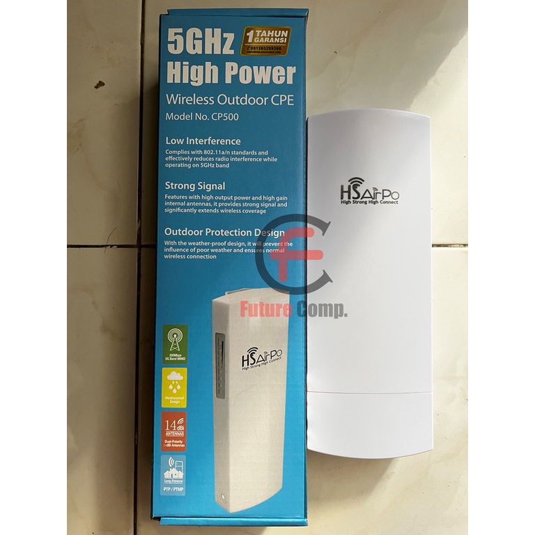 HSAIRPO CP500 5GHZ HIGH POWER WIRELESS OUTDOOR CPE