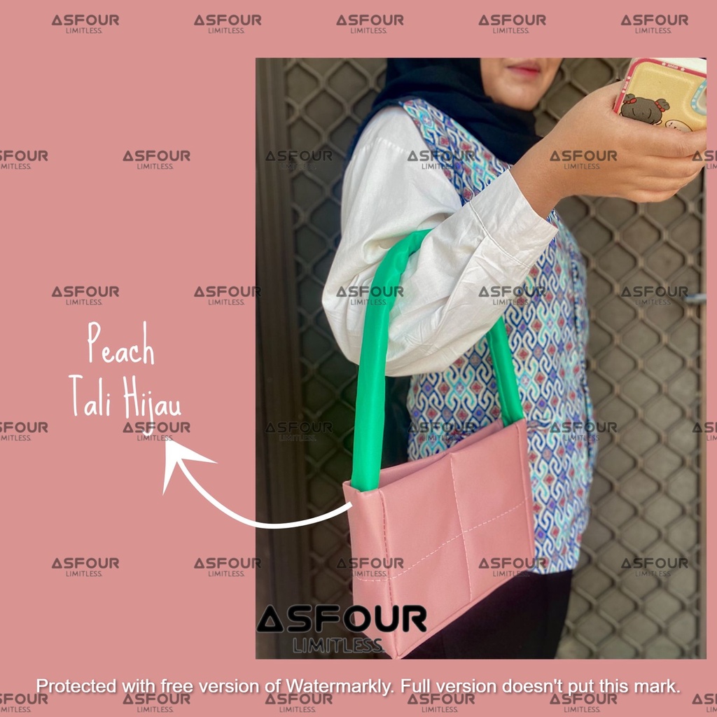 ASFOUR - Tas Puffy bag tas selempang bag handbag tas puffer tas korea wanita tas anti ribet tas lucu