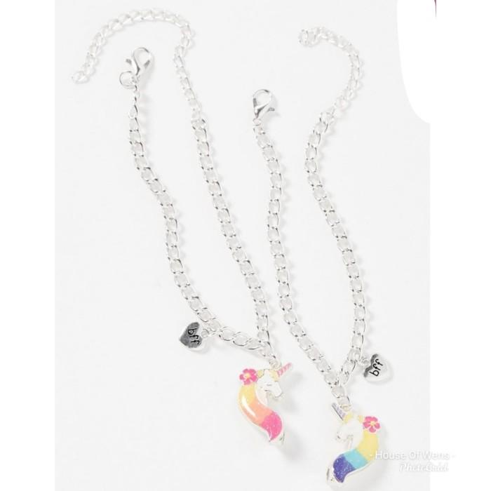Big Promo Terbaru Brace | Justice Unicorn Bff Bracelet - Gelang Bff Justice