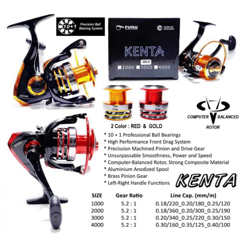 REEL FUGU KENTA ONE WAY 2000
