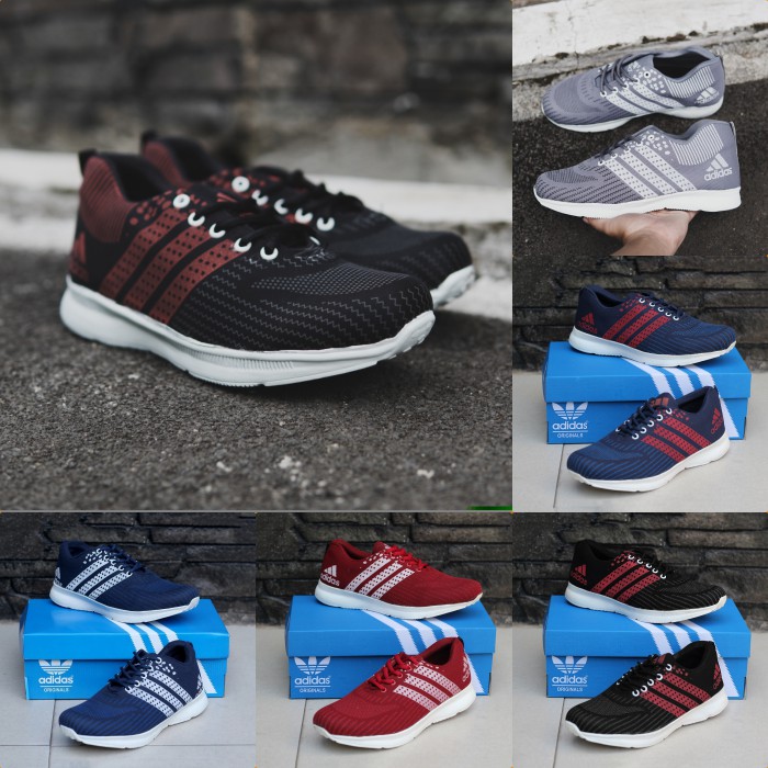 SEPATU PRIA ADIDAS ZOOM SYSEM SNEAKERS OLAHRAGA SPORT RINGAN BERKUALITAS Grade Original Vietnam