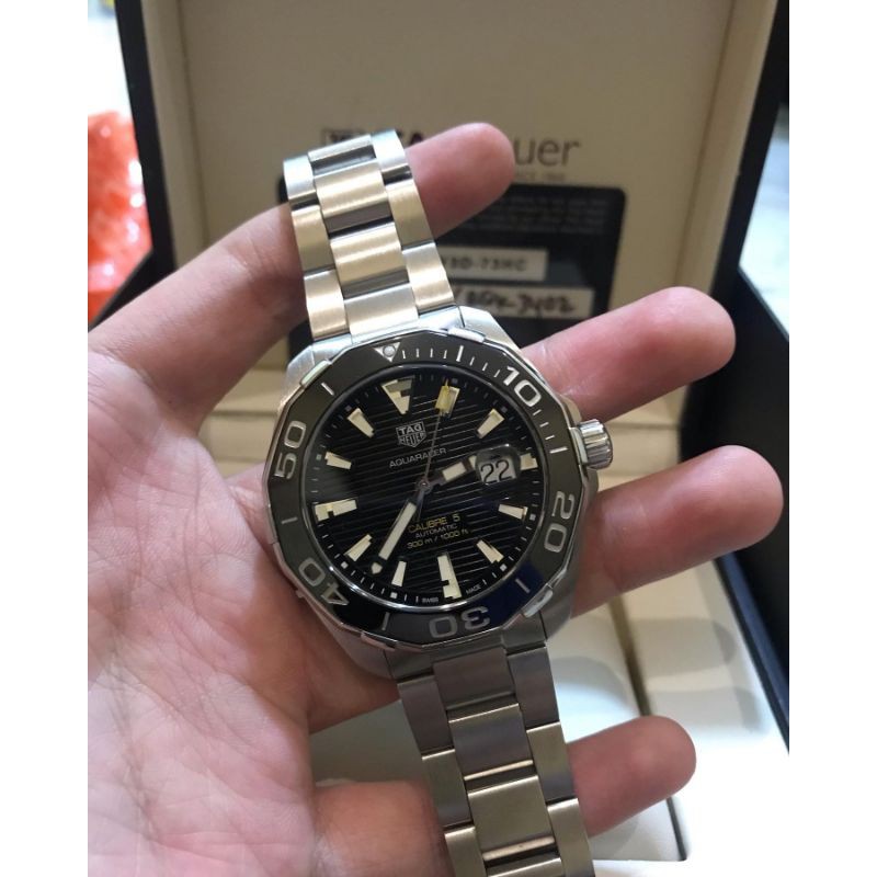 tag heuer aquaracer cal 5 ceramic bezel original