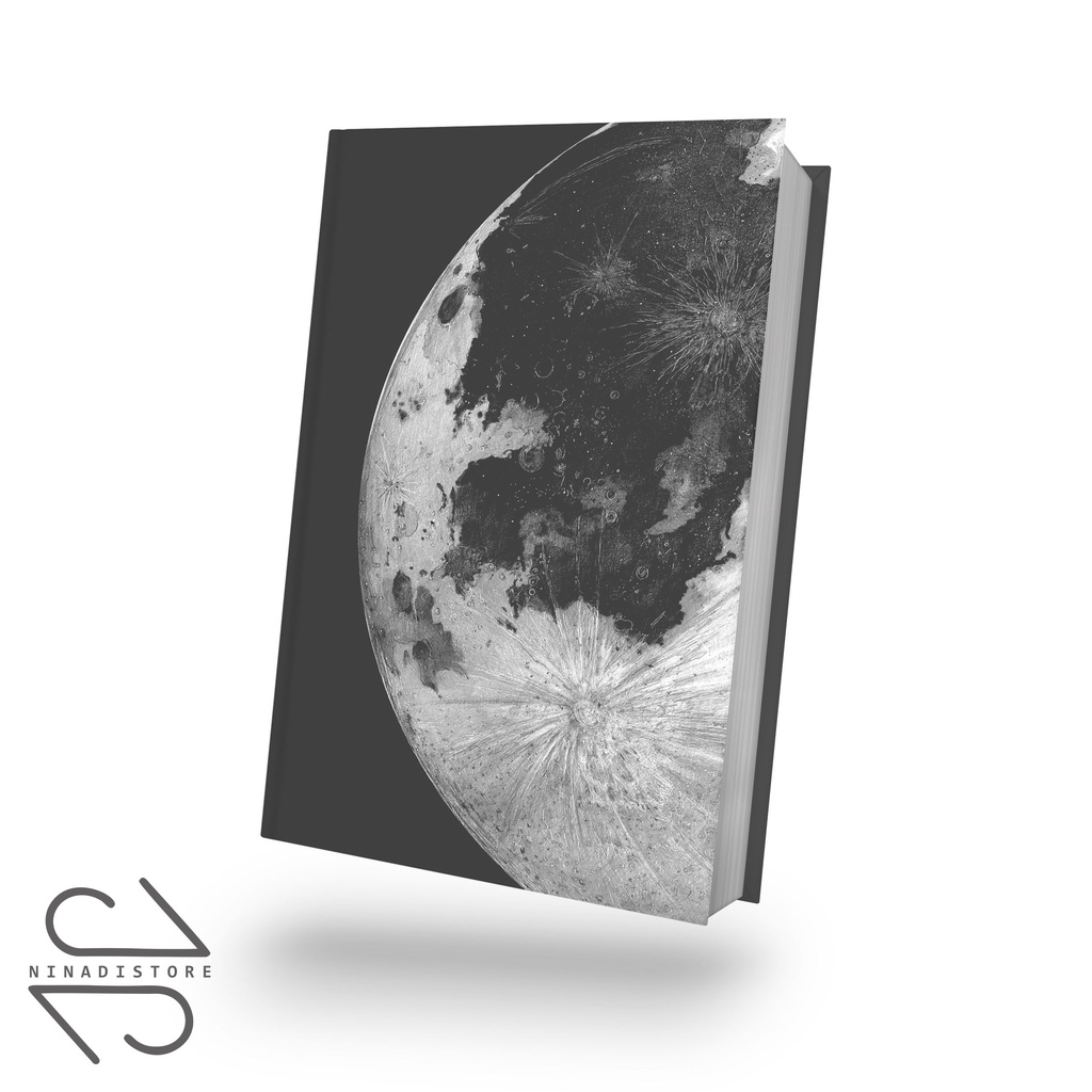 

Pocket Book/Notebook Buku Tulis Catatan Estetic Black CBE08 Note Agenda Planner, Journal, Diary, Gift / Premium Hardcover A6 isi polos dan garis