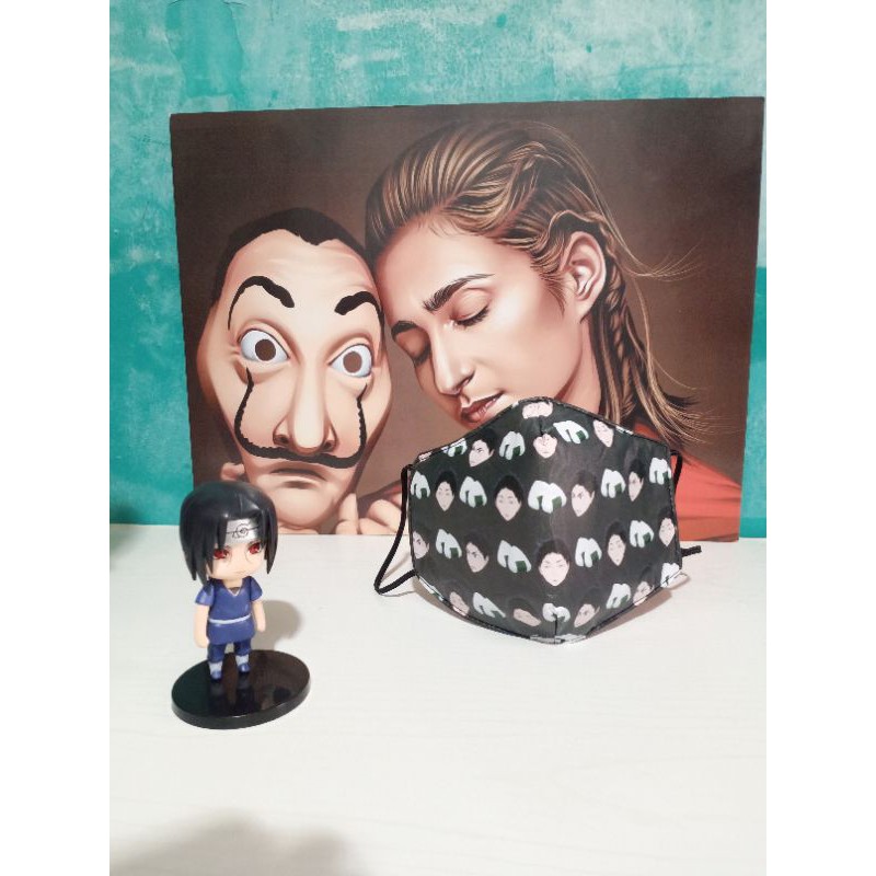 MASKER HAIKYUU AKAASHI KEIJI FULL PRINT